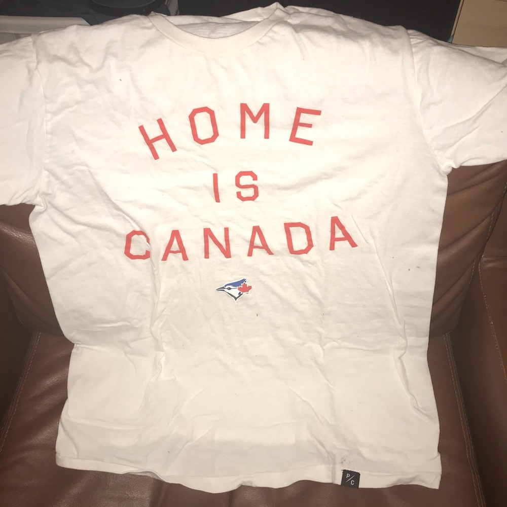 Peace Collective “home is Canada” blue jay edition